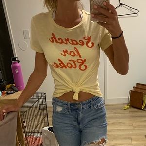 Billabong T-Shirt reads “Search for Stoke”